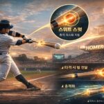 야구 홈런 타격 순간 스위트 스폿 과학 원리 설명 이미지