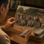 어린 시절 아버지가 싸주던 변또 도시락을 떠올리는 장면