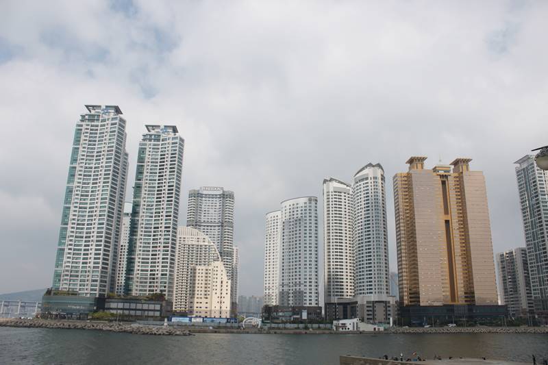 한국 아파트 고층화 전경 초고층 아파트 모습